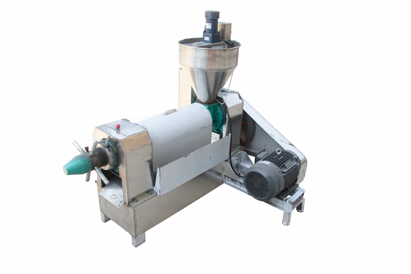120-Type Screw Oil Press — Electric control panel