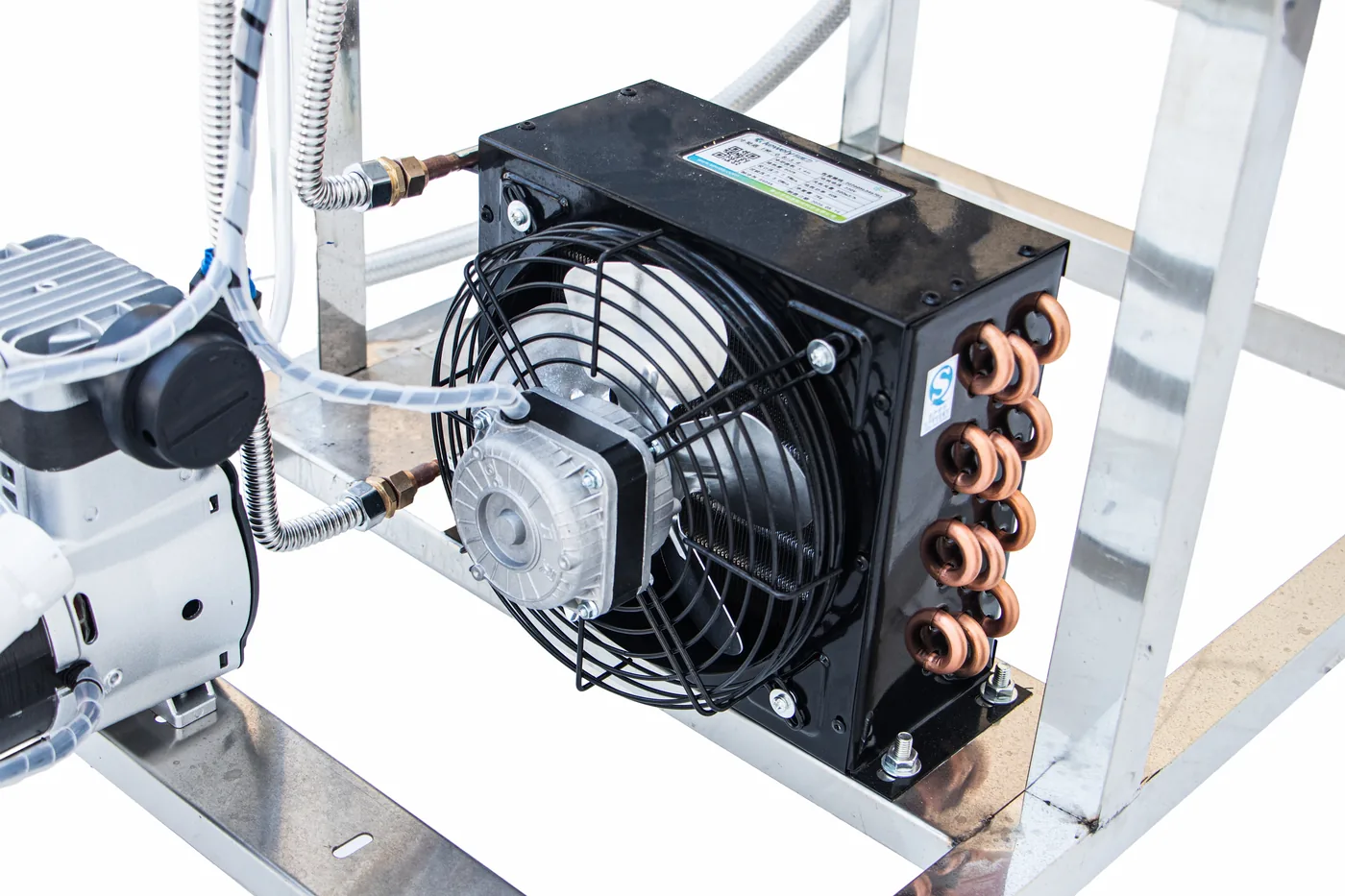 300-Type Vacuum Dehydrator — Tank top & flange