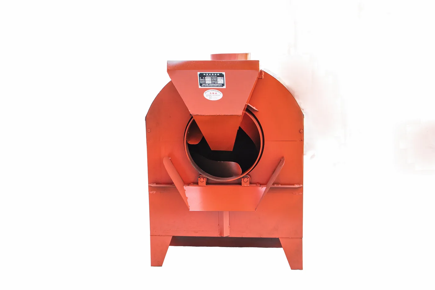 90-Type Fire Drum Roaster — Roasting drum & firebox