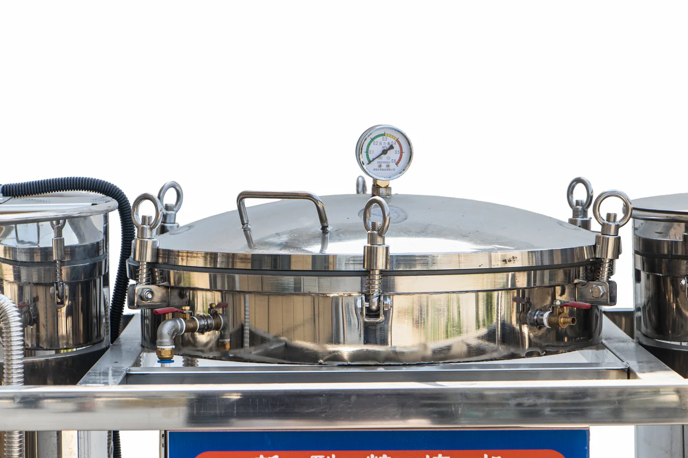 B-Type Oil Refining Machine — Tank & piping