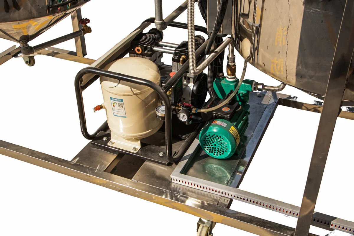 B-Type Oil Refining Machine — Skid unit & pump