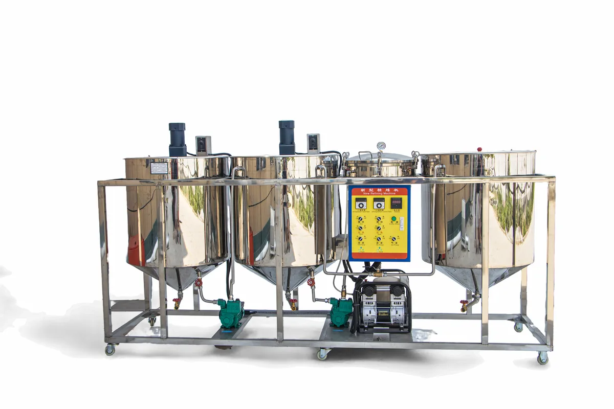B-Type Oil Refining Machine — Full unit — front