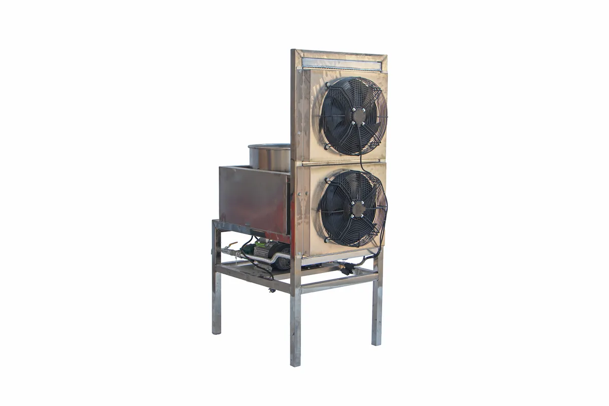 Dual-Stage Oil Cooler — Fan cooling unit