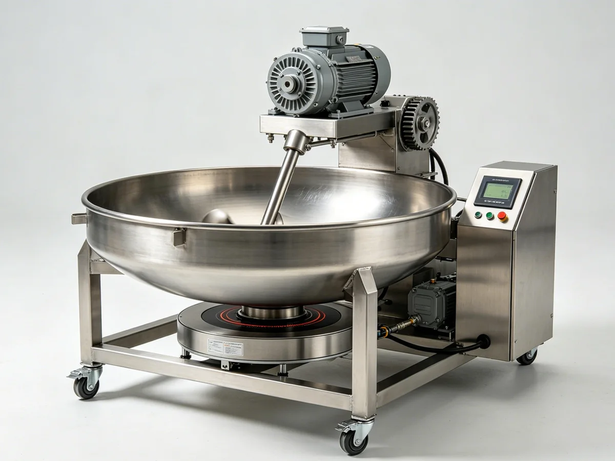 Flat-bottom induction seed roaster