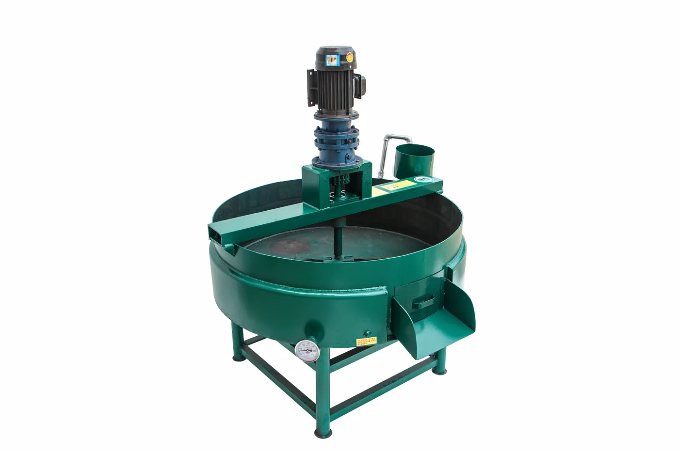Flat-Bottom Thermal-Oil Fired Roaster — Side view