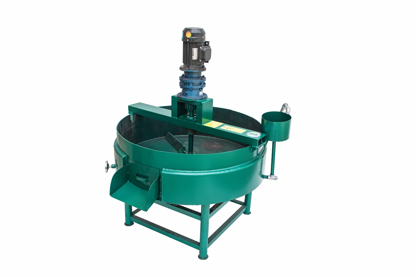 Flat-Bottom Thermal-Oil Fired Roaster — Angle view