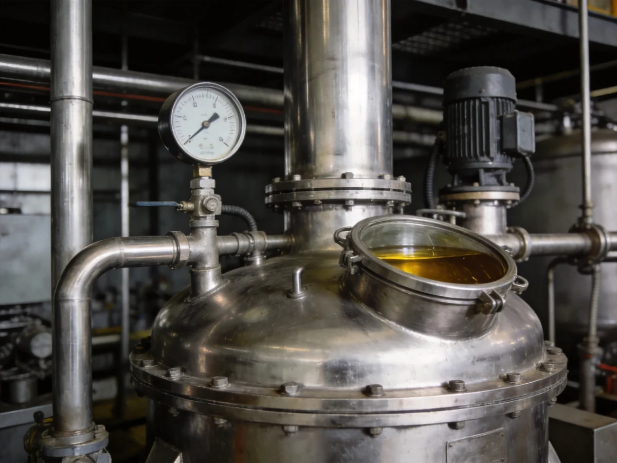 How oil deodorization works — industrial process illustration 1