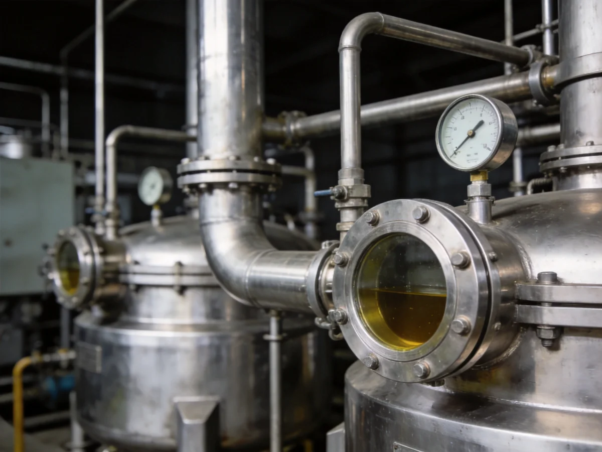 How oil dewaxing works — industrial process illustration 1
