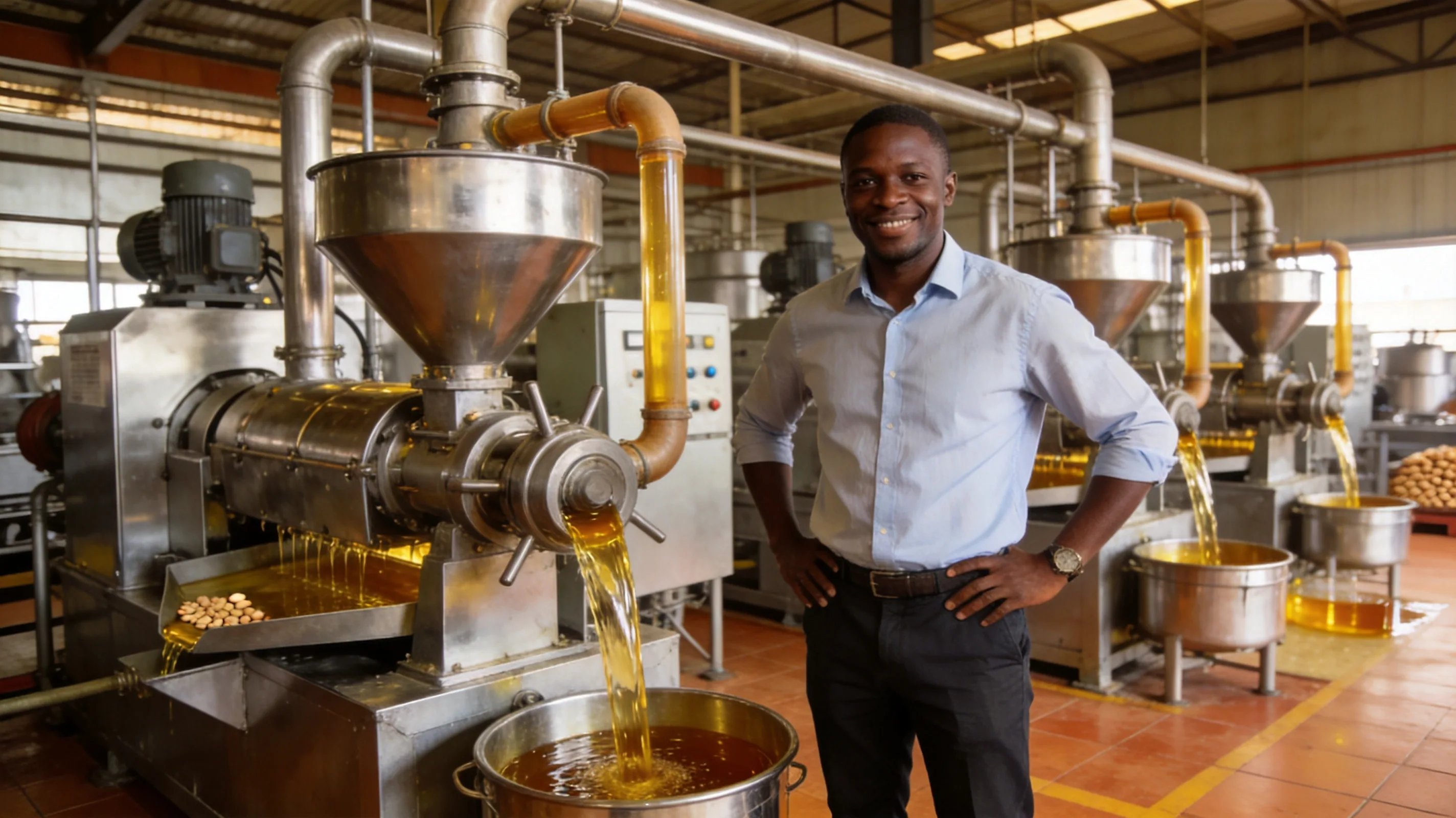 How to Start an Oil Mill — industrial oil-processing equipment