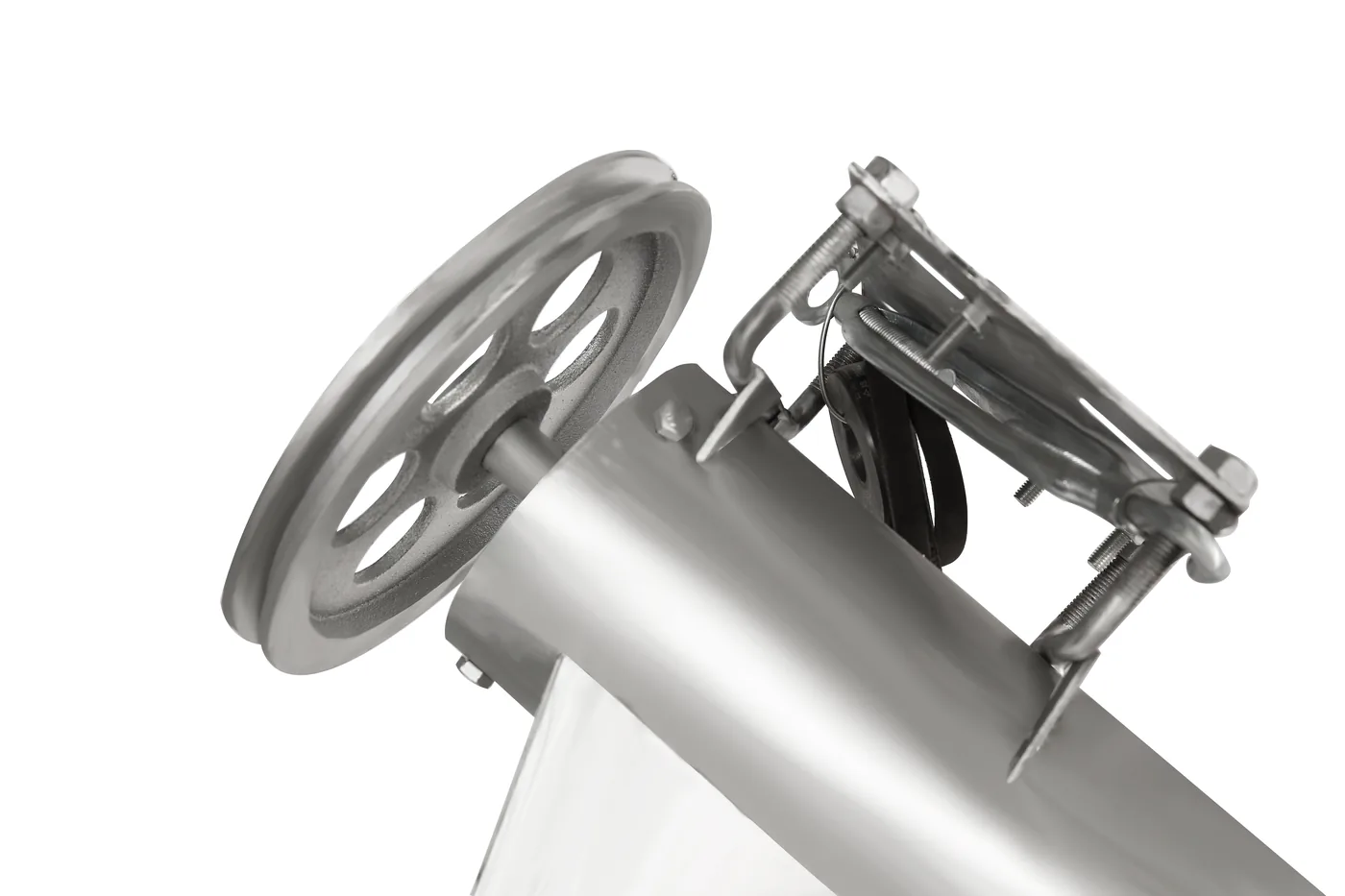 Inclined Bucket Elevator — Drive end & pulley