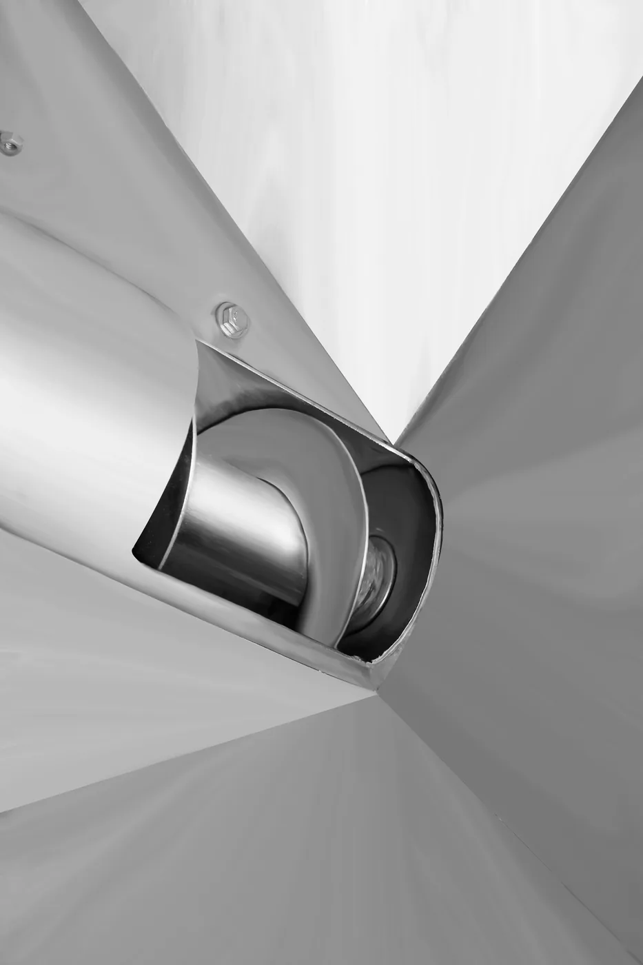 Inclined Bucket Elevator — Internal auger