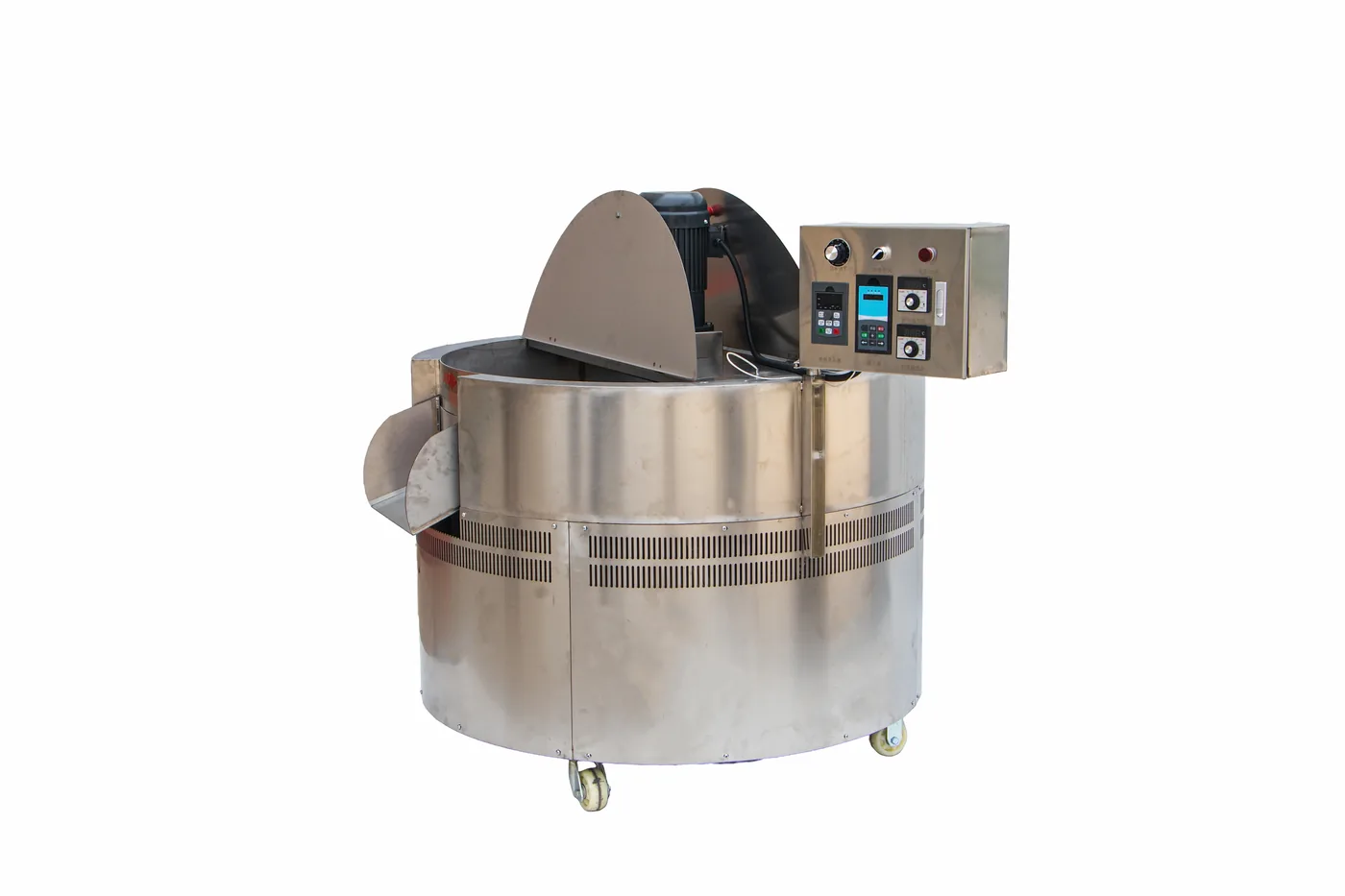 1.2m Induction Flat-Bottom Roaster — Induction control panel