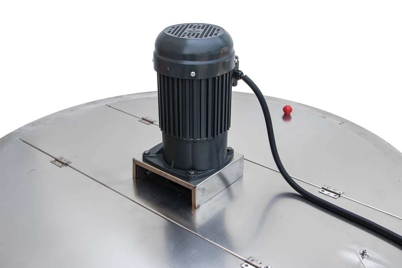 1.2m Induction Flat-Bottom Roaster — Full unit