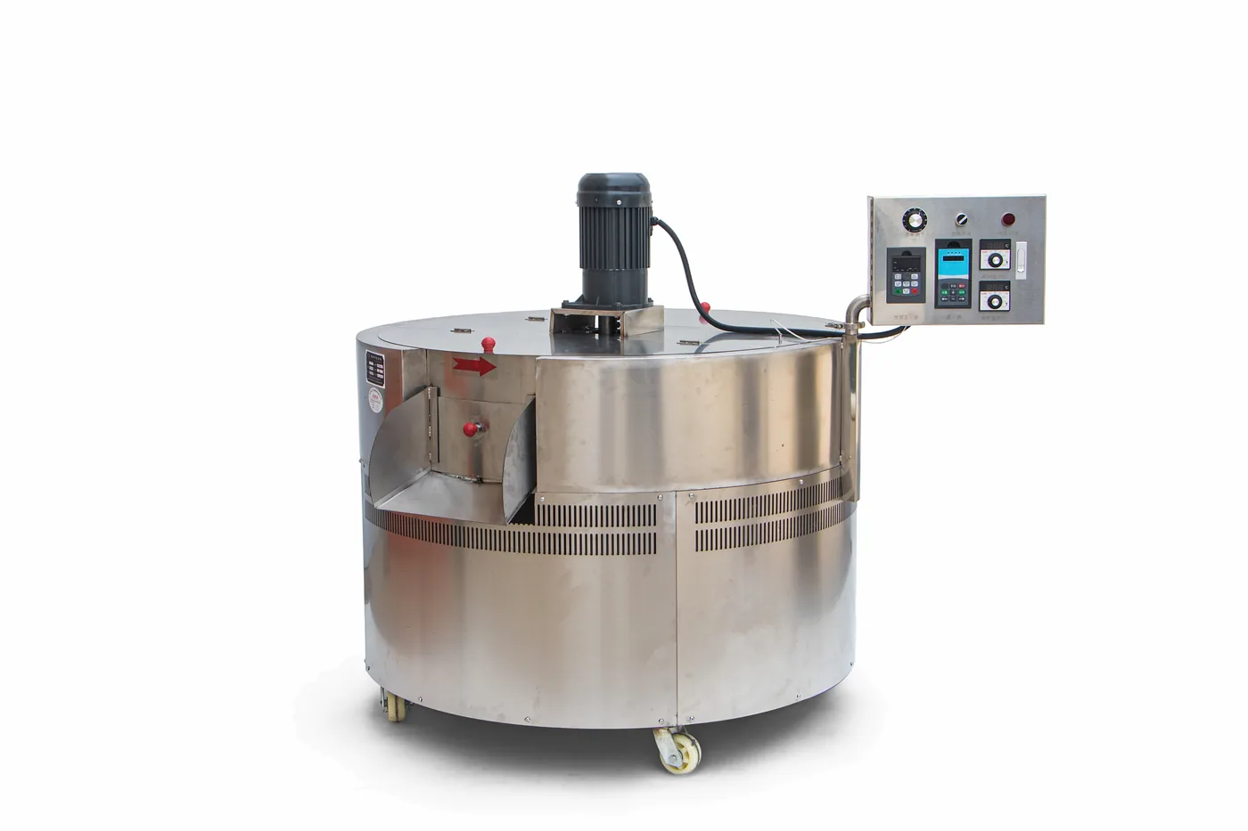 1.2m Induction Flat-Bottom Roaster — real product photo