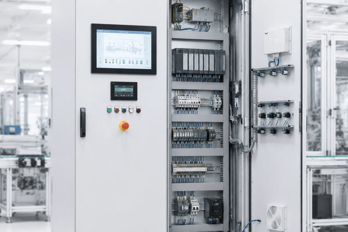 PLC control for oil refinery