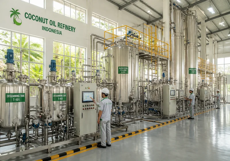 Indonesia 50 TPD Coconut Oil Plant