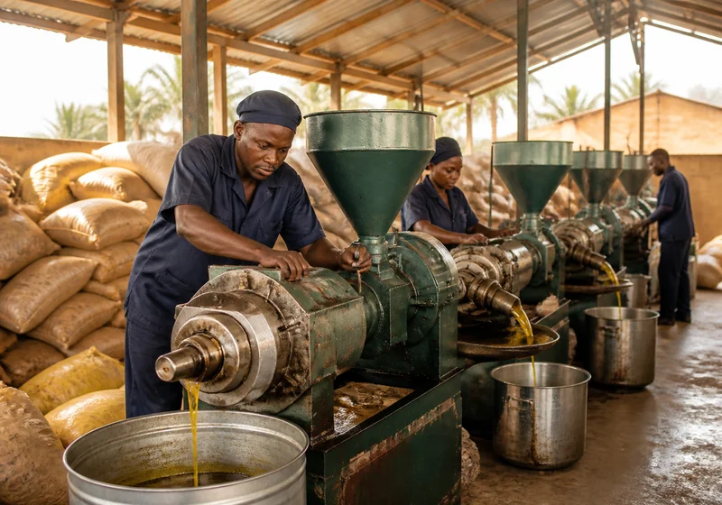 Nigeria 30 TPD Peanut Oil Plant
