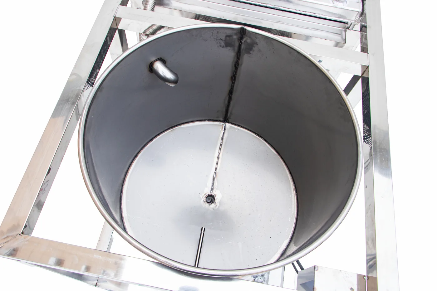 Single-Stage Oil Cooler — Gauge & control