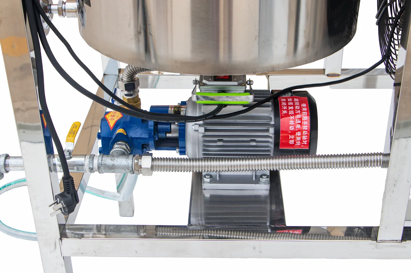Single-Stage Oil Cooler — Piping & valves