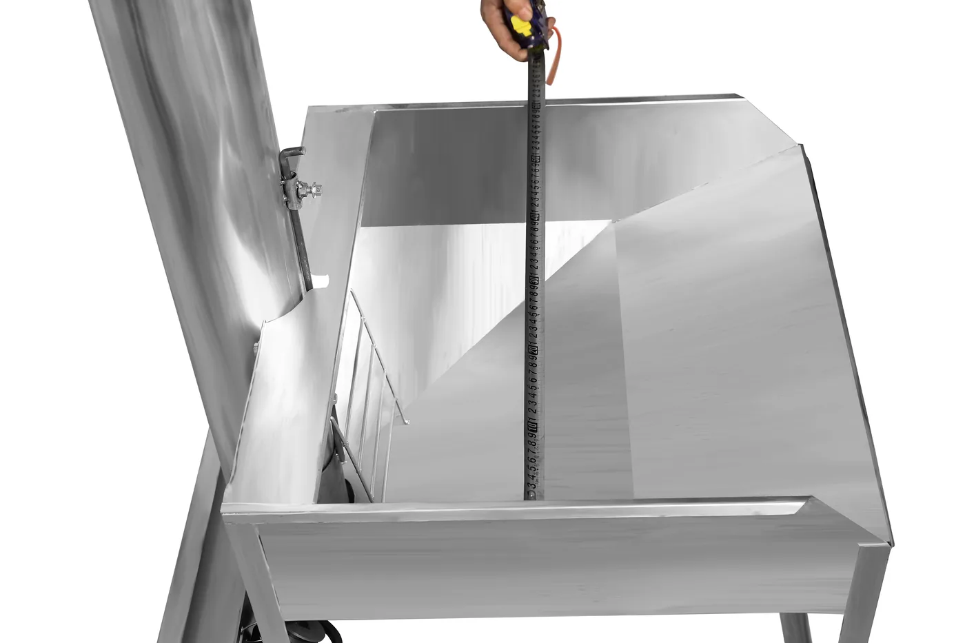 Vertical Bucket Elevator — Top discharge & hopper