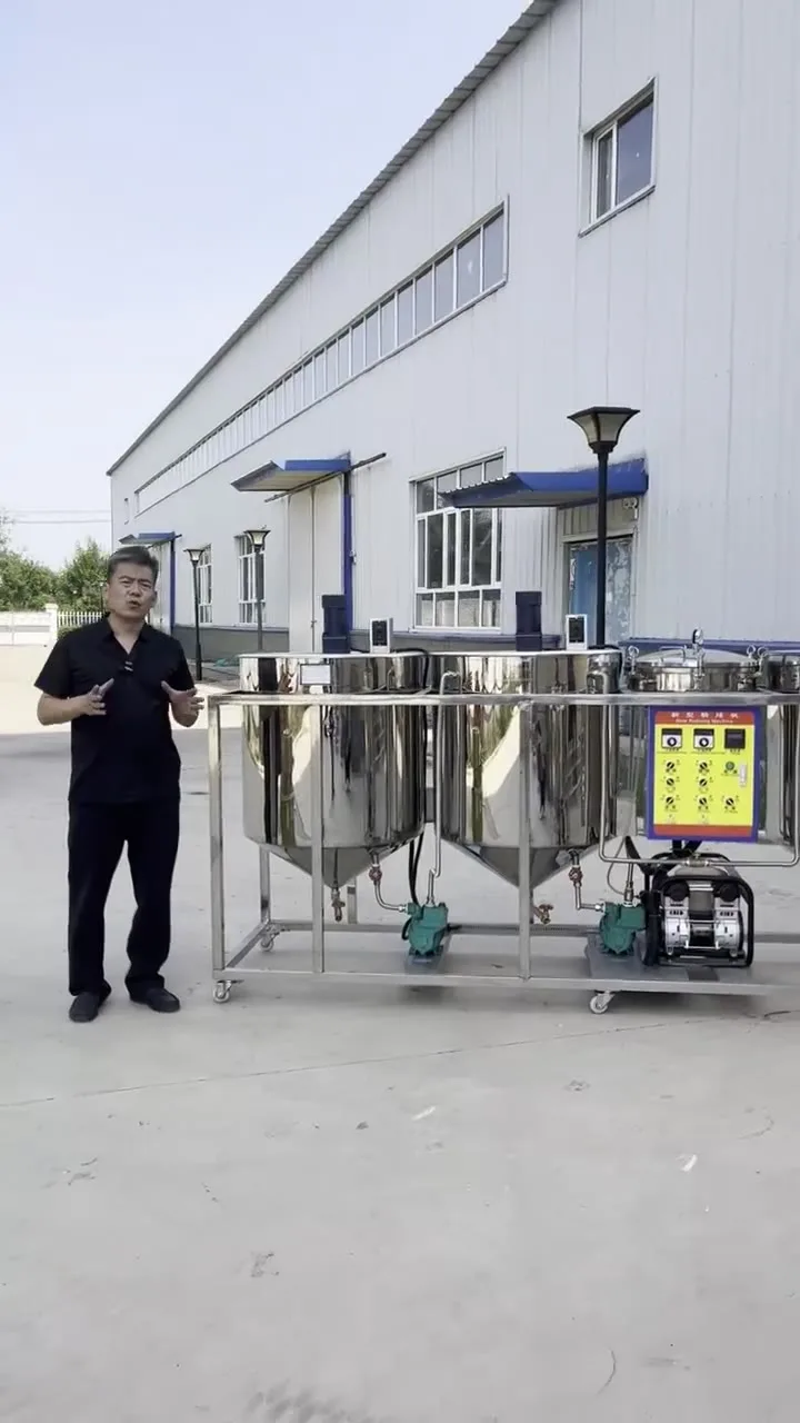 Degumming & Refining Machine